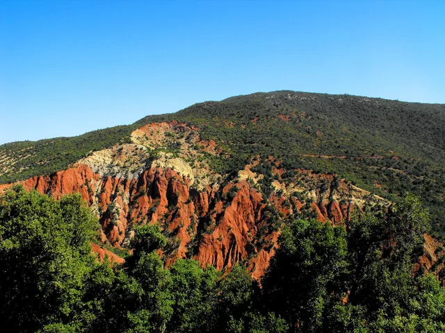 Reliefs du Haut Atlas, illustration du Maroc